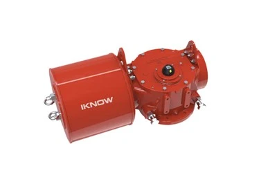 Dobbeltvirkende Scotch Yoke pneumatisk aktuator